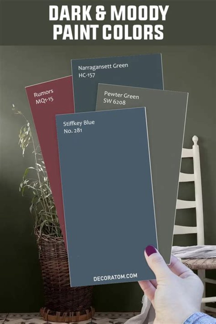 "Moody" Paint Colors Can Increase Your Home's Value, New Study Says
