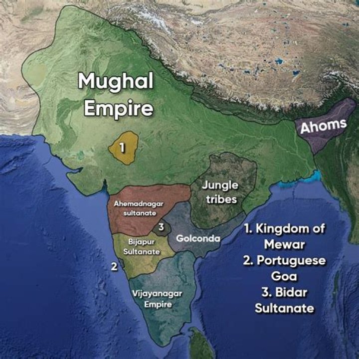 What famous building was built by the Mughal Empire